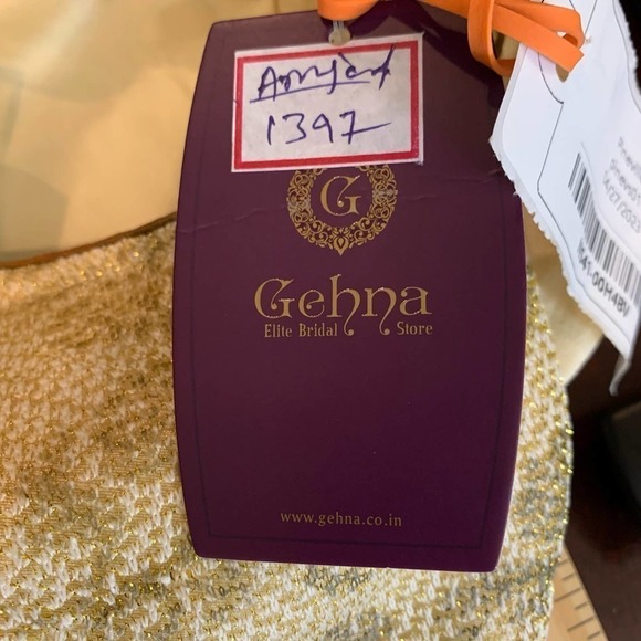 Podja Creations Dress‎ Gown Girls Size 24 India Inspired Party Formal Lined NWT - Picture 10 of 12